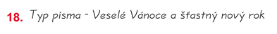 font 18