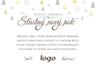 Vánoční přání A6kl-36