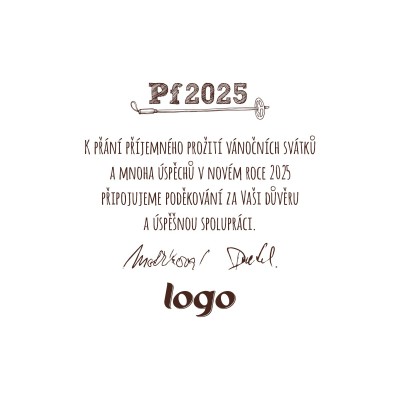 Vánoční přání CT-179