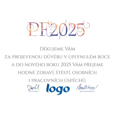 Vánoční přání CT-407